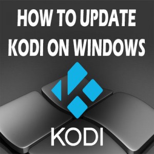 Как обновить kodi на windows