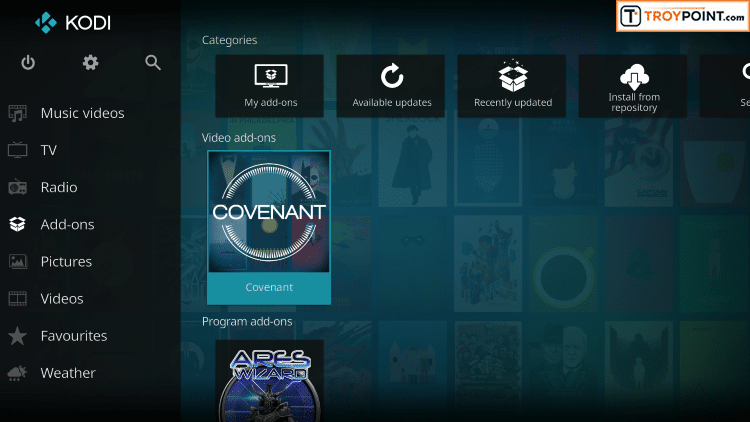 Download For Kodi Covenant Android