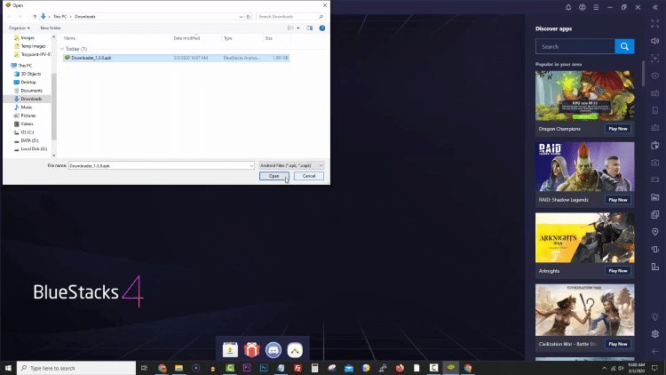 How to Install APK Games on PC with BlueStacks