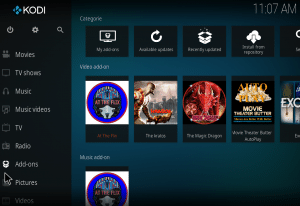 what is kodi addon