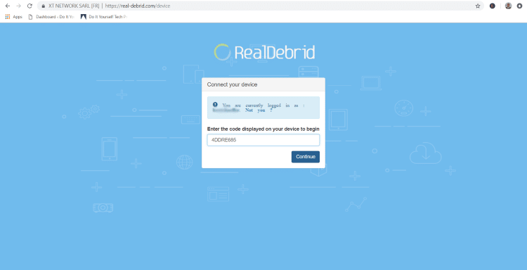 real-debrid.com/device