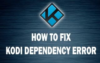 Fix Failed to Install Dependency Kodi