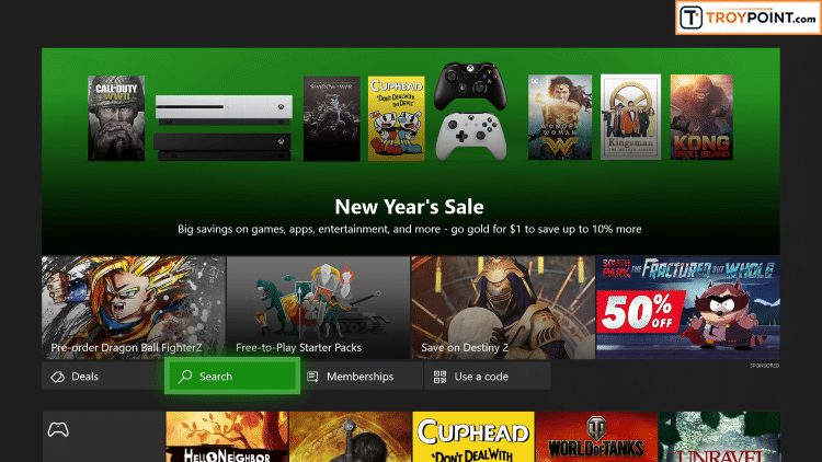 Kodi shop xbox one