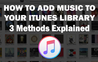 Add Music To iTunes Library
