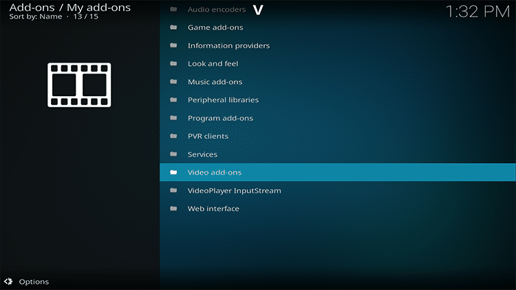 Kodi Addons No Folder