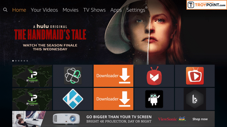 Go to Firestick Home Screen