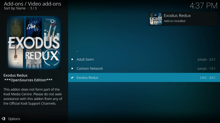 firestick kodi exodus addons