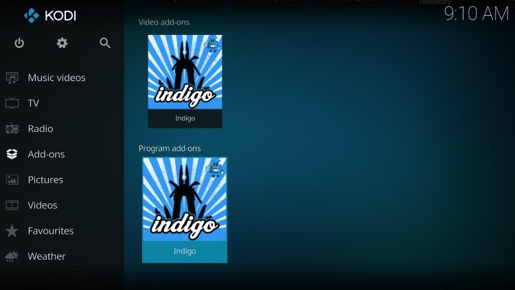 click indigo
