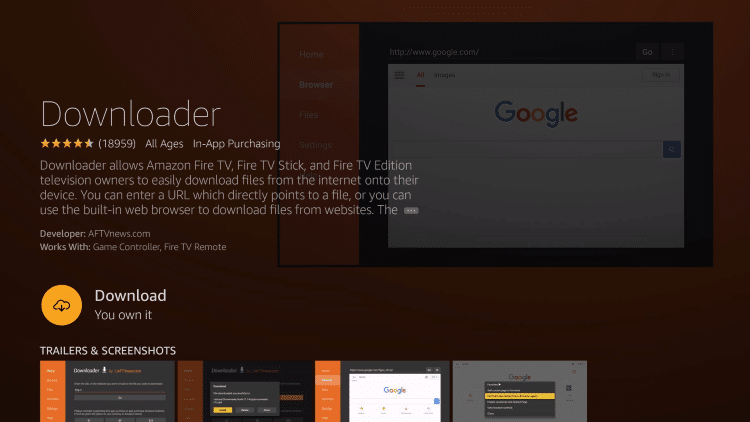 How To Install And Use Downloader App On Firestick Fire Tv