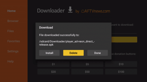 download terrarium tv download option delete videos