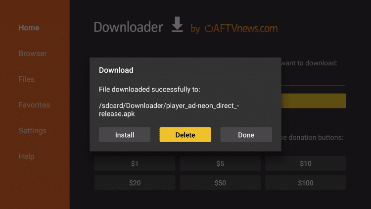 mx player app not installed firestick