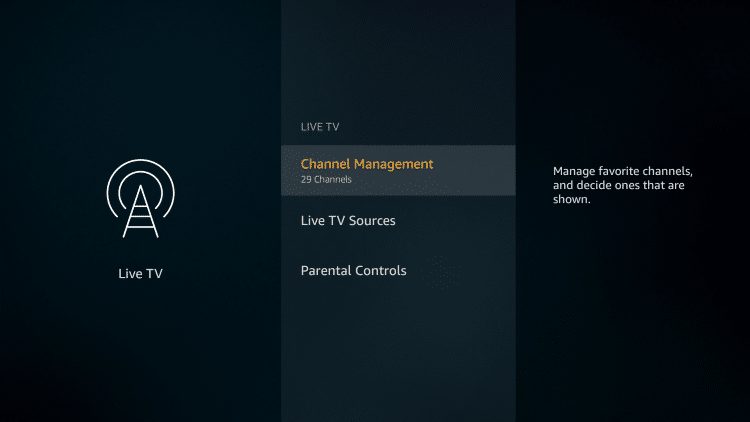 Settings Panel