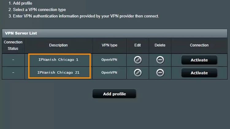 Setup VPN on Router with AsusWRT
