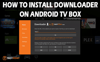 Downloader on Android TV Box, phone or tablet
