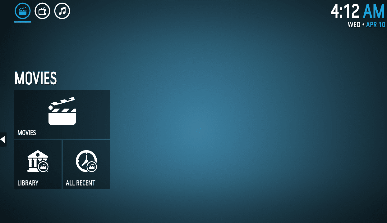 Transparency! Kodi Skin