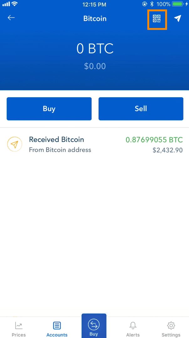 Step 3 - How to Receive Bitcoin on Coinbase