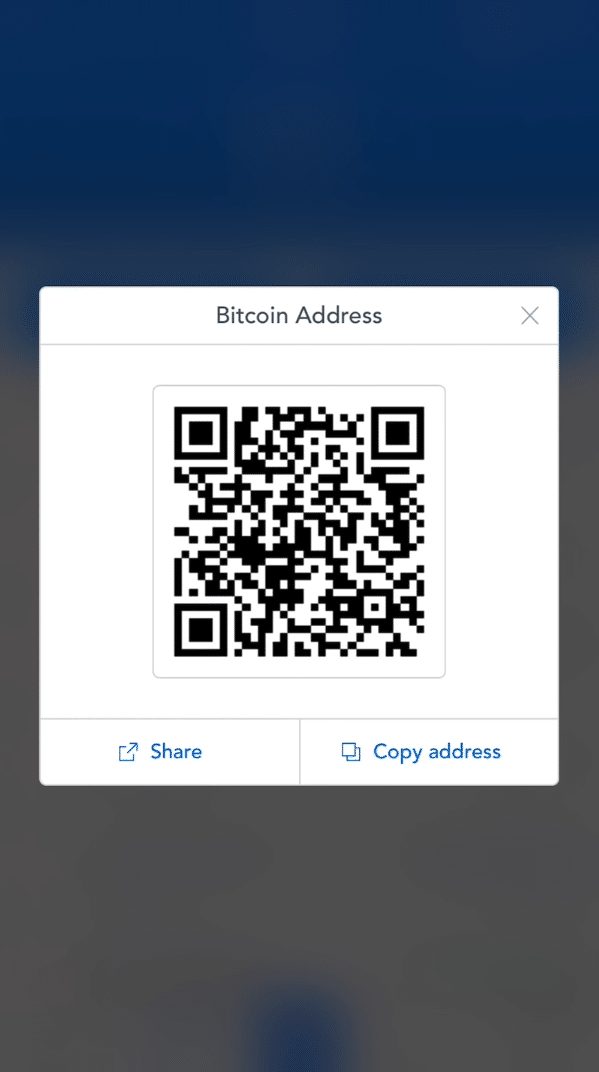 Step 4 - How to Receive Bitcoin on Coinbase