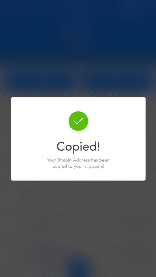 Step 5 - How to Receive Bitcoin on Coinbase
