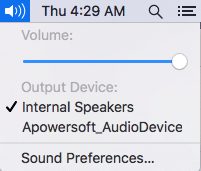 Configure Audio Settings of Your Device - Mac
