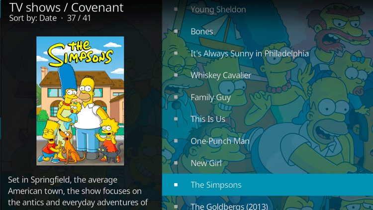 Kodi - Organize files and content