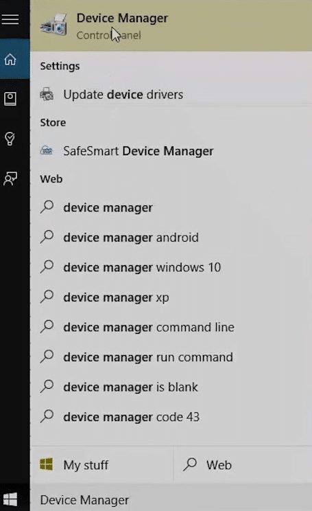 Step 1 - How To Fix Kodi No Sound Error - Update the audio driver for Windows