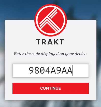 Step 12 - How to Sync Your Trakt Account on All Your Devices