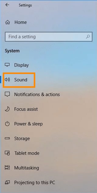Step 3 - How To Fix Kodi No Sound Error - Manage sound settings (Windows)