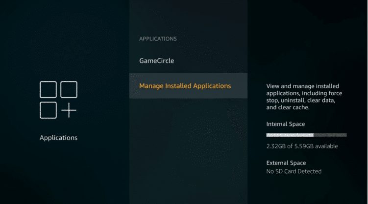 Step 3 - How To Fix Kodi No Sound Error - Restart Kodi On Firestick and Fire TV