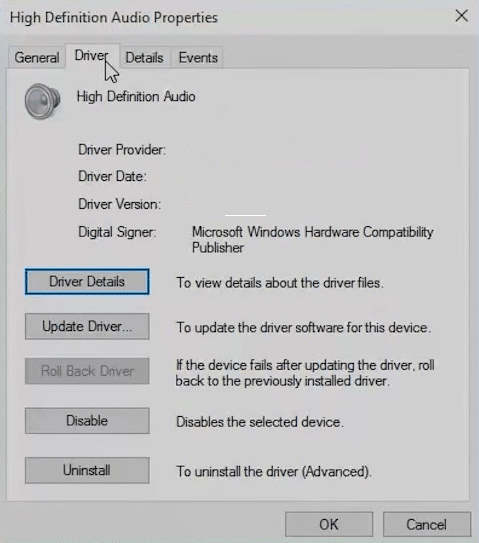 Step 4 - How To Fix Kodi No Sound Error - Update the audio driver for Windows
