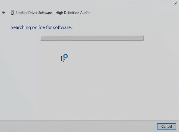 Step 5 - How To Fix Kodi No Sound Error - Update the audio driver for Windows