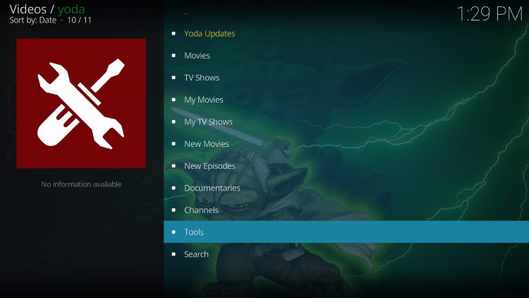 click tools