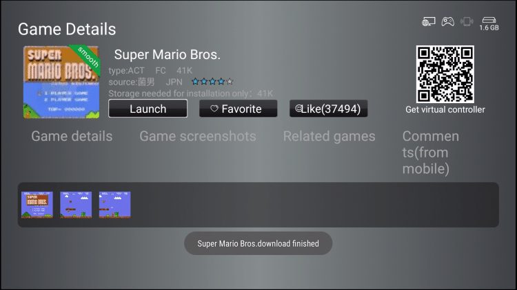 click launch