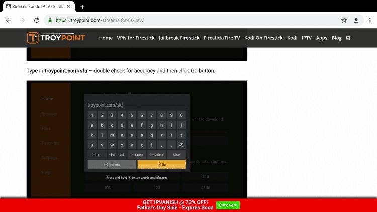 If you don't have a download link to click, you may have a shortcut that you can enter. This TROYPOINT tutorial provides both.