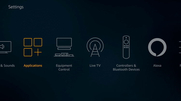 Step 2 - Firestick Fire TV Turn OFF unused Amazon services