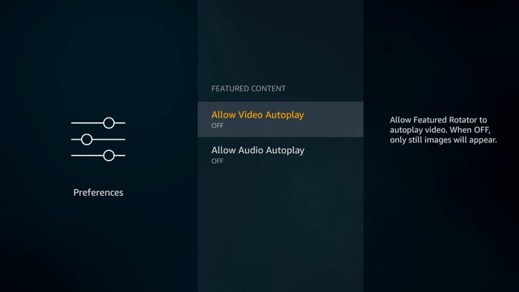 Switch OFF Allow Sound AutoPlay as well as Allow Video AutoPlay.