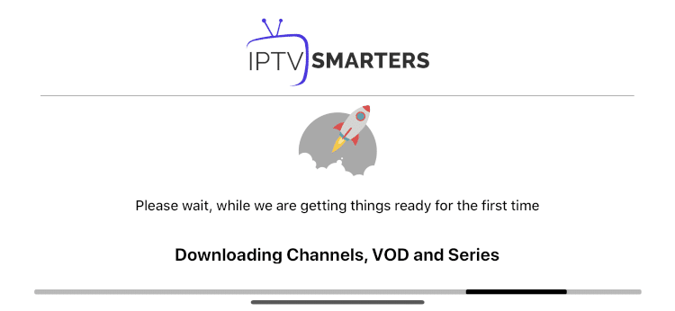 wait for channels to download
