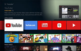 youtube app back in amazon app store