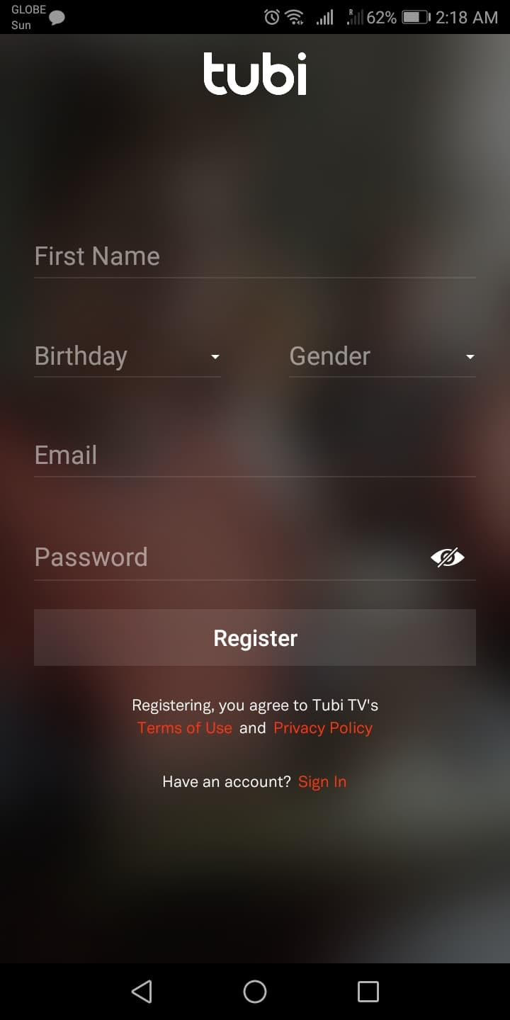 Step 11 - Tubi TV Android Device Installation Guide