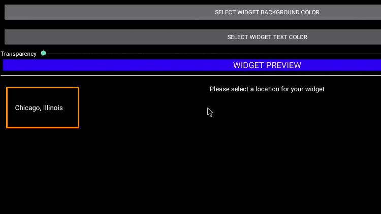 Step 24 - How to Add Widgets on the ATV Launcher