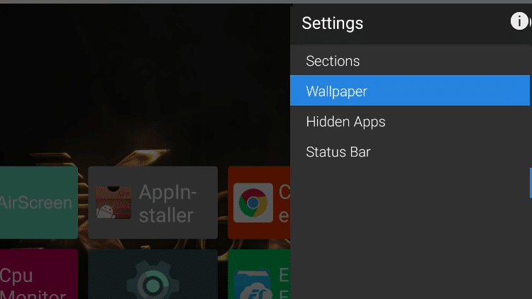 Step 3 - How to Add Widgets on the ATV Launcher