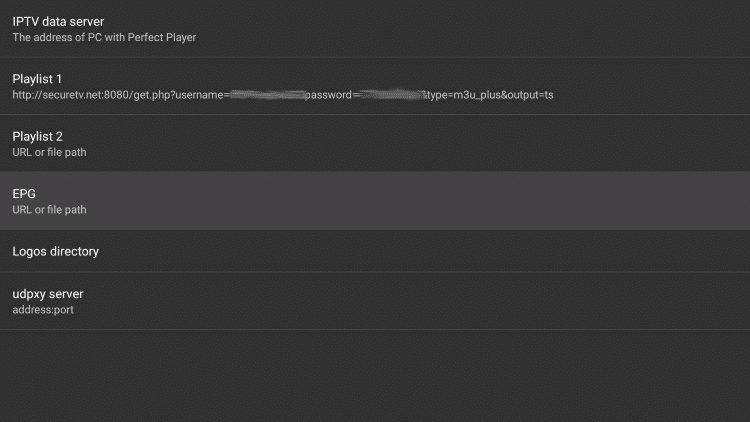 How to setup IPTV on Perfect Player 