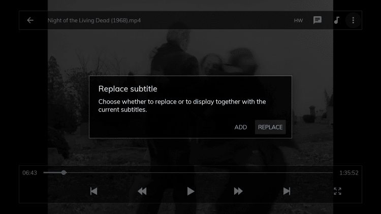 If prompted with this message, just click Replace.