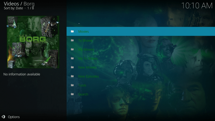 For these reasons and more we have included Borg in the TROYPOINT’s Best Kodi Add-ons List.