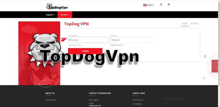 top dog iptv home page