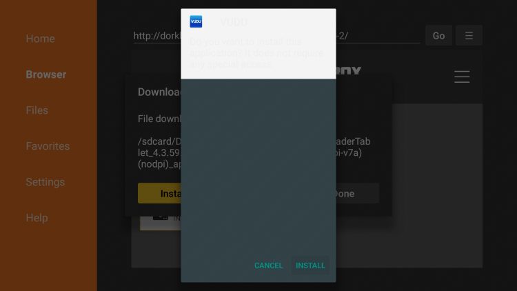 Select Install