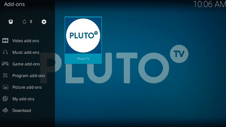 Step 10 - Pluto TV Kodi Add-on Installation Guide