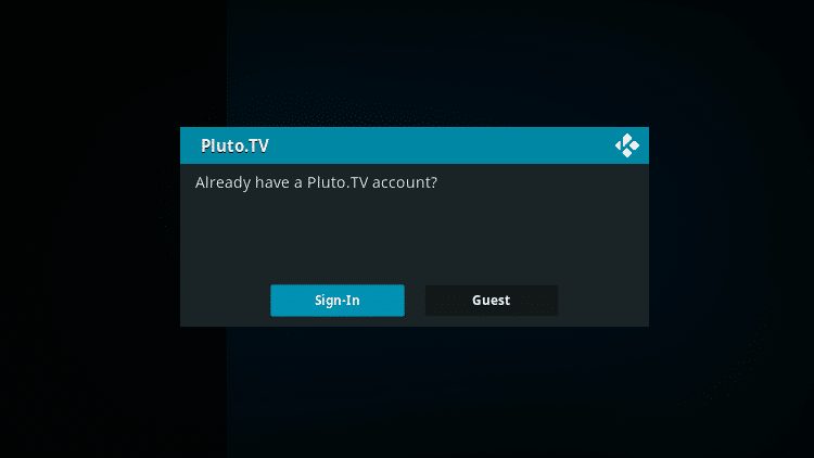 Step 11 - Pluto TV Kodi Add-on Installation Guide