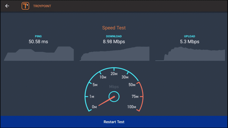 firestick speed test