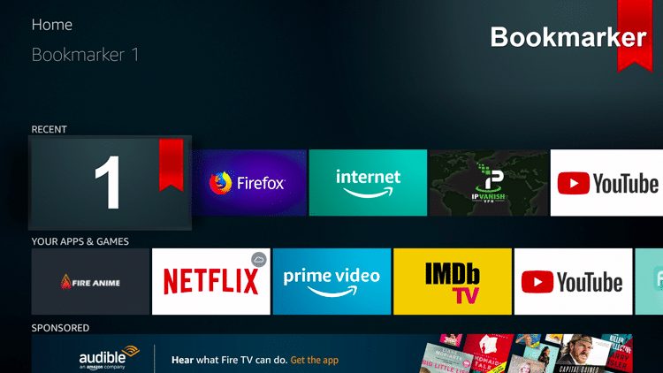 Step 12 - How to Install Bookmarker on Firestick