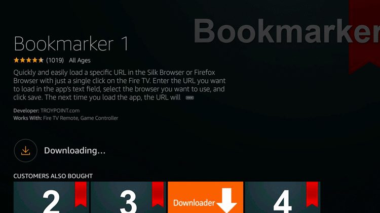 Step 6 - How to Install Bookmarker on Firestick